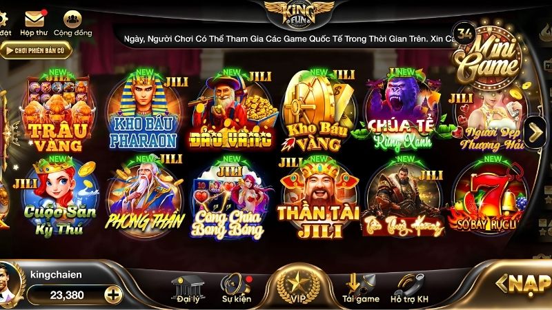 ưu điểm Slot Việt Kingfun