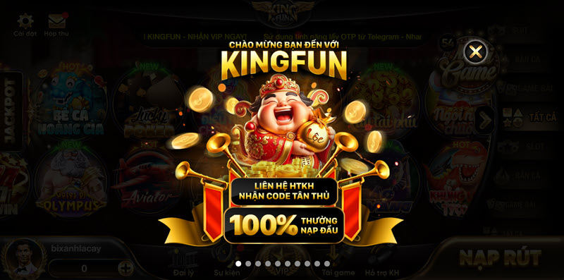 đăng ký Kingfun