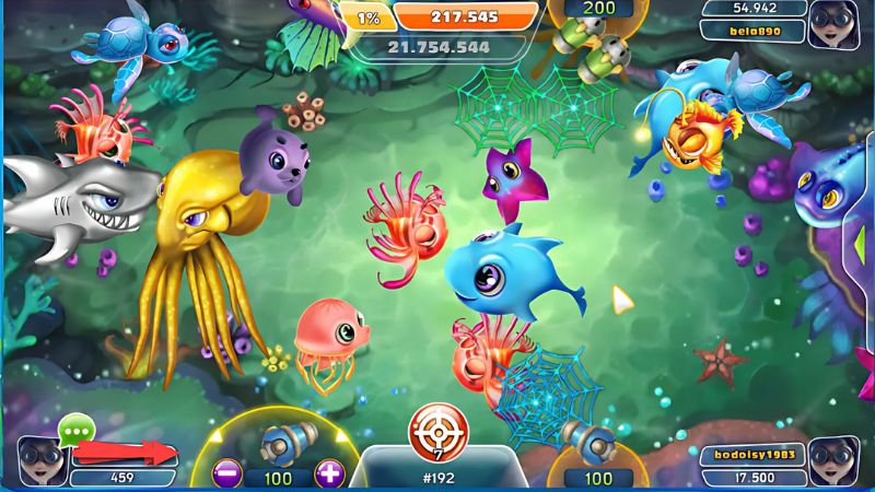 chiến thuật Quản lý đạn trong game bắn cá online